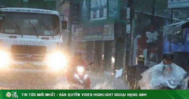 Miền Bắc có không khí lạnh gây mưa dông dài ngày