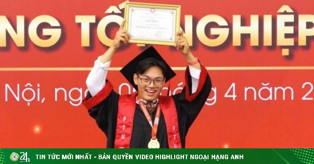 Bảng thành tích dày đặc của nam sinh Ngoại thương vừa tốt nghiệp xuất sắc