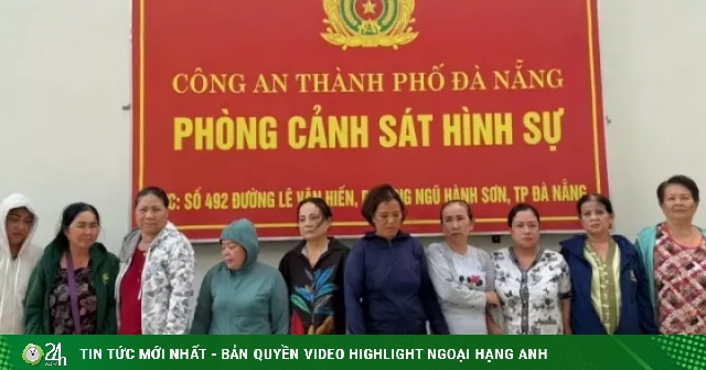 Triệt phá tụ điểm đánh bạc toàn 'quý bà' ở Đà Nẵng