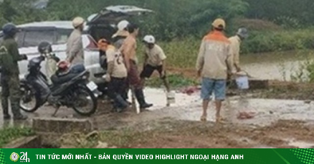 Một người dân bị sét đánh tử vong tại đầm nuôi thủy sản