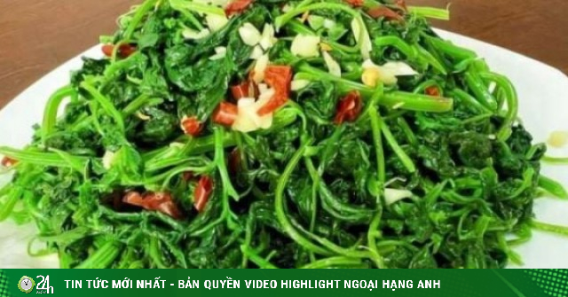 Loại rau dại được ví như "siêu thực phẩm" bị lãng quên, giúp bổ máu, tốt xương, ổn định huyết áp, trộn tỏi ớt cực ngon