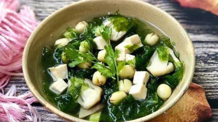 Món ăn thanh mát, rất hợp ngày nóng.