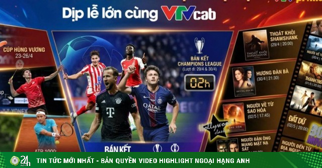 Dịp nghỉ lễ rực lửa cùng thể thao đỉnh cao trên VTVcab