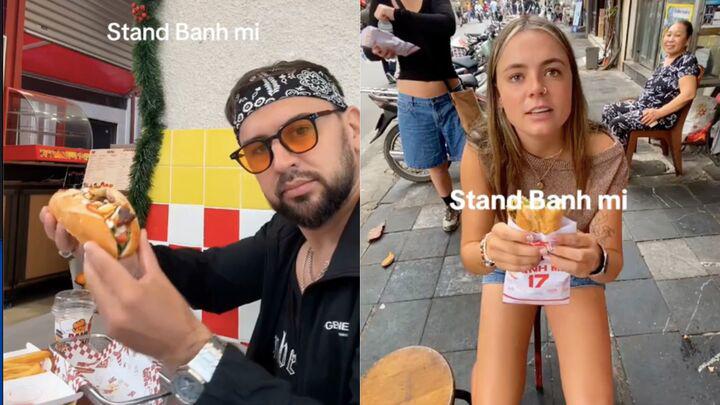 Nhiều du khách còn thú nhận mỗi ngày phải ăn 1 cái bánh mỳ mới chịu được. (Ảnh chụp màn hình)