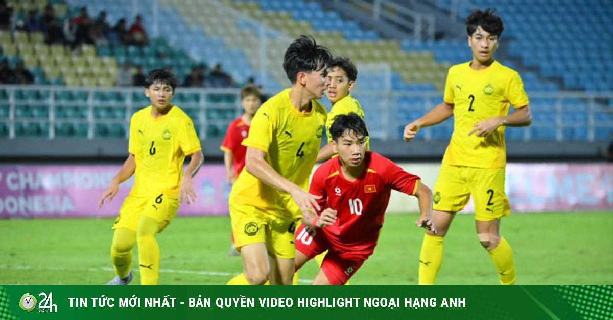 Video bóng đá U17 Việt Nam - U17 Malaysia: Hiệp đấu thăng hoa (CK U17 Đông Nam Á)