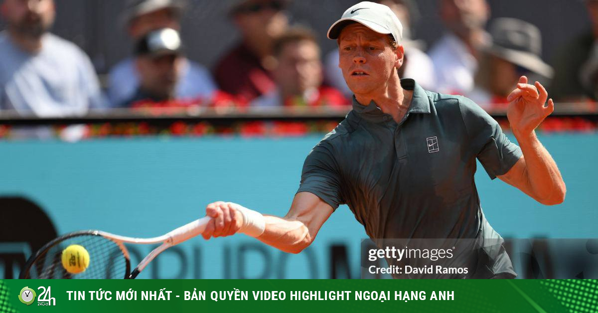Video tennis Sinner - Bonzi: Bất ngờ tie-break, tỉnh giấc đúng lúc (Madrid Open)