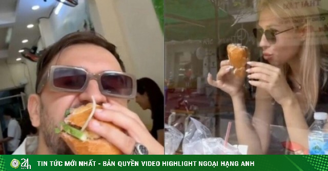 Khách Tây đua nhau 'tỏ tình' với bánh mỳ Việt với trend TikTok 'Stand Banh My'