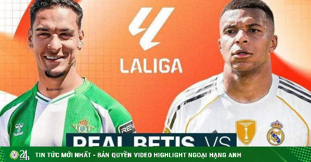 Trực tiếp bóng đá Betis - Real Madrid: Mệnh lệnh phải thắng (La Liga)