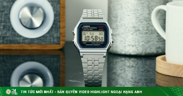 Casio ra mắt đồng hồ thiết kế cổ điển, pin dùng tới 7 năm