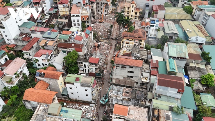 Giải tỏa mặt bằng ngõ 310 Nghi Tàm, tuyến kết nối cầu Tứ Liên lộ diện - 2