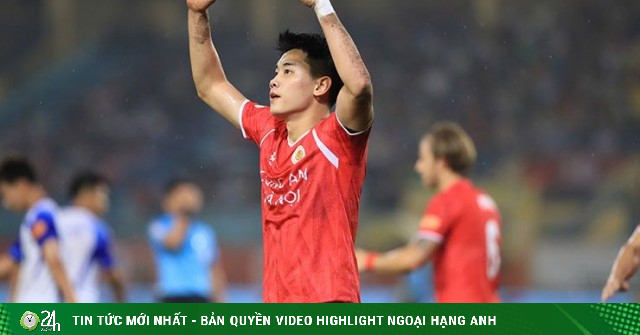 Video bóng đá Công an Hà Nội - SLNA: Đình Bắc ghi hat-trick, mãn nhãn 6 bàn (V-League)