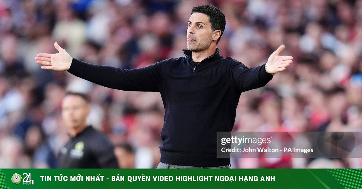 Arsenal thắng Newcastle: HLV Arteta vẫn cay cú, muốn đòi công lý từ trọng tài