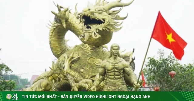 Làm tượng 'Cội Nguồn' dịp Giỗ Tổ, chàng trai Bắc Ninh gây xúc động