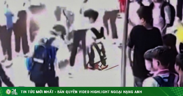 Nam sinh lớp 8 nghi bị kẻ lạ xịt hơi cay trước cổng trường