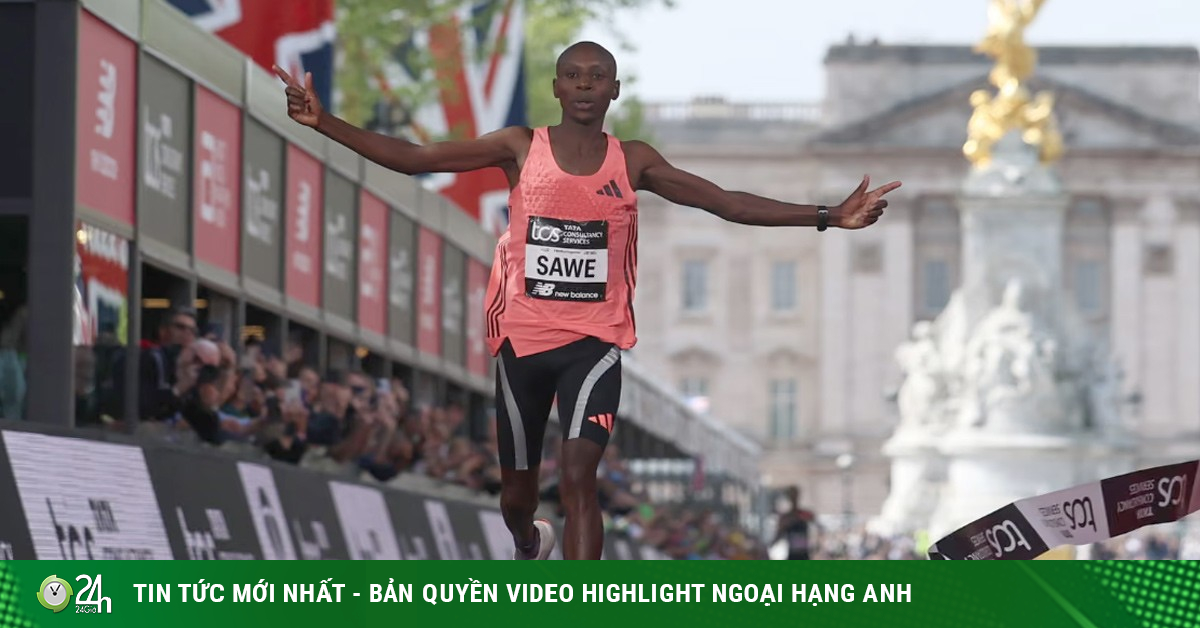 Chấn động marathon thế giới, Sabastian Sawe trở thành người đầu tiên chạy 42km dưới 2 giờ