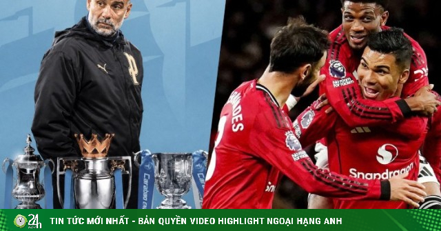 Man City "ăn 3" dễ như trở bàn tay, MU xây chắc top 3 để thảnh thơi trước "derby nước Anh" (Clip 1 phút)