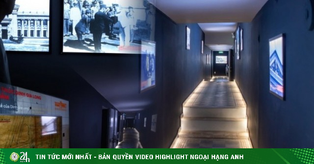 Cận cảnh hầm bí mật trong dinh thự 136 ở TP.HCM