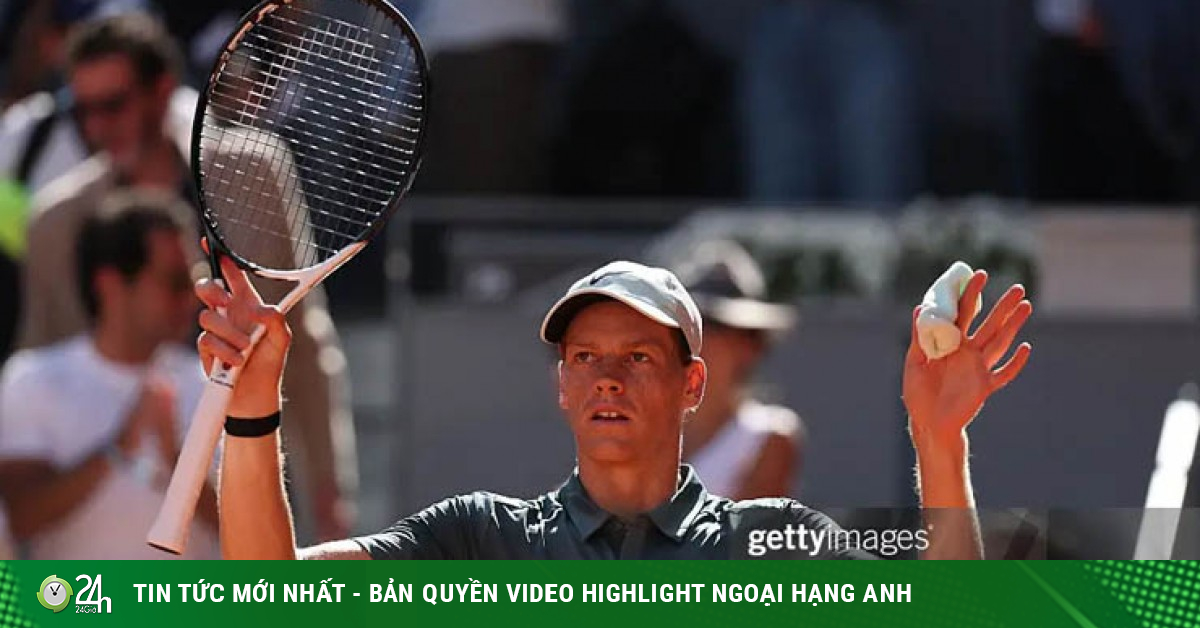 Nóng nhất thể thao sáng 28/4: Sinner tiết lộ từng không chắc tham dự Madrid Open
