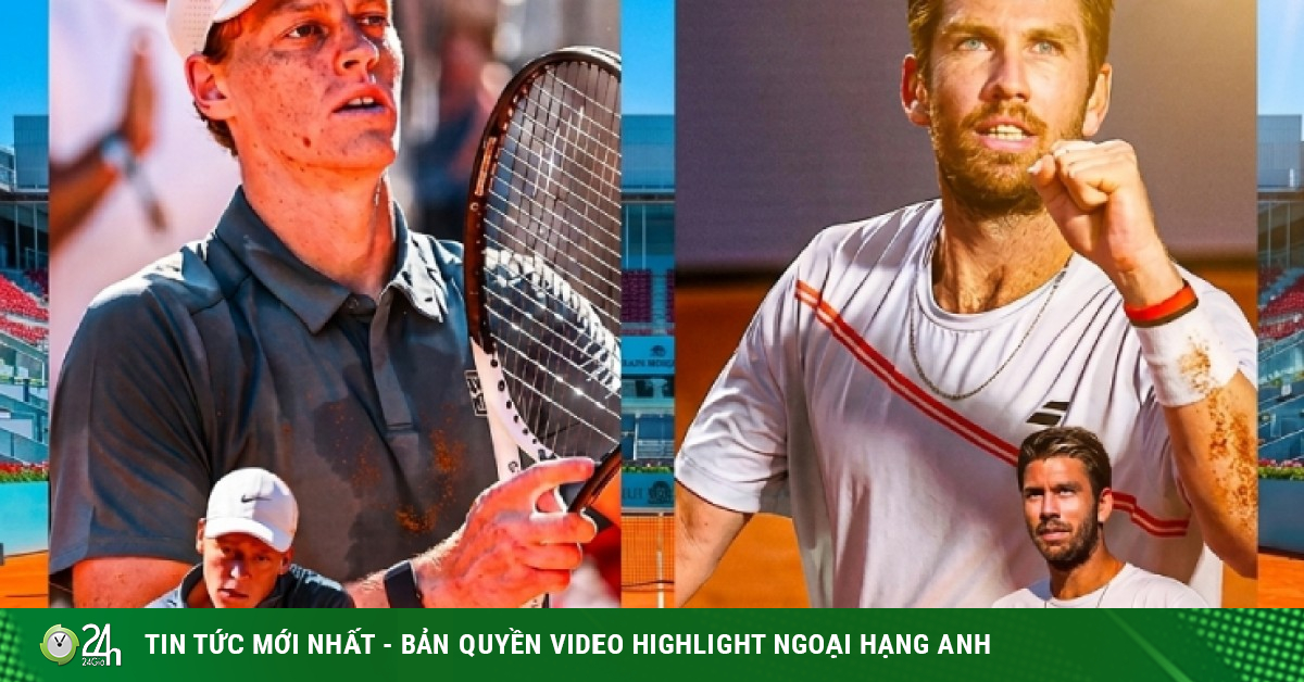 Tennis đỉnh cao Madrid Open: Sinner - Zverev gặp thách thức, Tsitsipas đấu Ruud