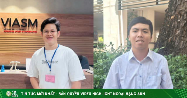 ​Hai nam sinh có công bố quốc tế 'xuất sắc' về Toán