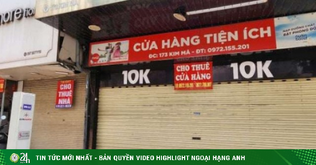 "Làn sóng" trả mặt bằng nhà phố trung tâm Hà Nội: Biển "cho thuê nhà" tràn lan, "đất vàng" giảm sức hút
