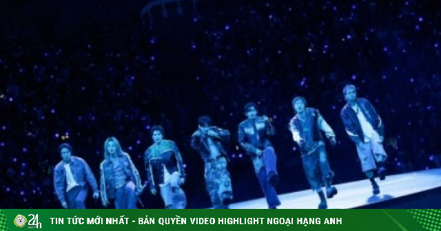 Nhóm BTS trở lại sân khấu nước Mỹ sau 4 năm