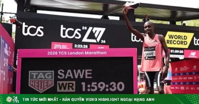 Sabastian Sawe: Từ cậu bé trốn thi đấu đến người phá vỡ 'bức tường marathon 2 giờ'