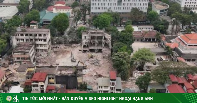 Hà Nội tháo dỡ "Zone 9 trên đất vàng" Trần Thánh Tông, dọn đường cho dự án 1.495 tỷ đồng