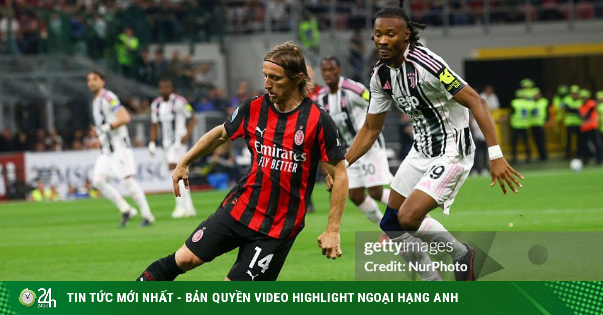 Kết quả bóng đá AC Milan - Juventus: Nín thở vì xà ngang và VAR (Serie A)