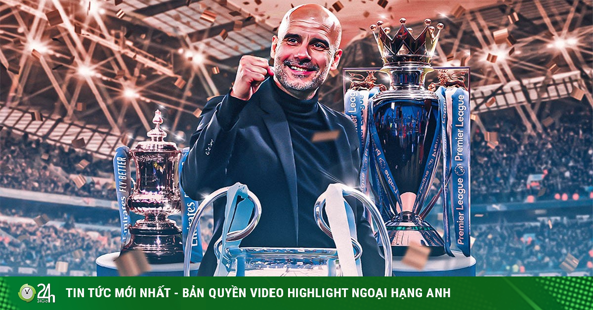 "Vua săn cúp" Guardiola ở lại Man City mùa tới, MU - Arsenal khó mơ đổi đời