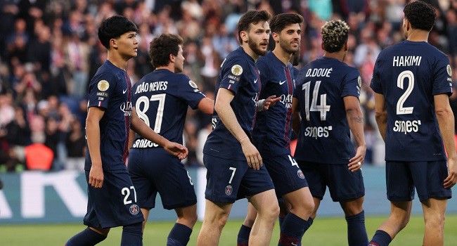 PSG tiếp tục trình diễn lối chơi ấn tượng mùa này dù không còn quá áp đảo