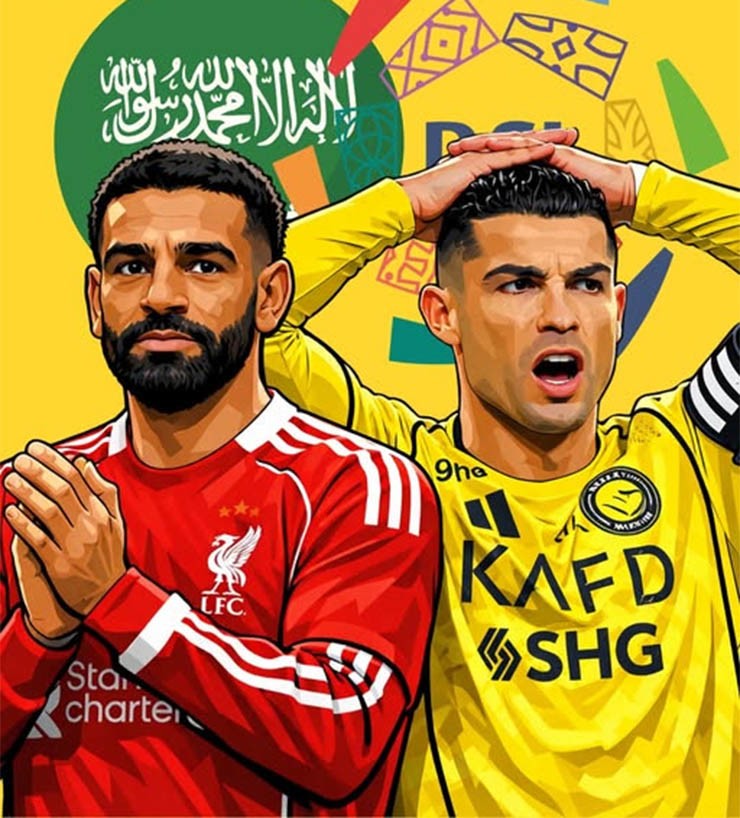 Salah sẽ không dễ gì hòa nhập được với Ronaldo