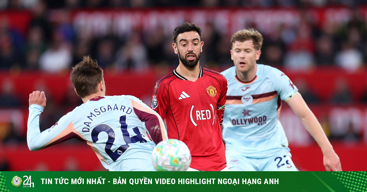 Video bóng đá MU - Brentford: Khác biệt khâu dứt điểm (Ngoại hạng Anh)
