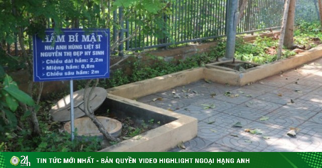 Hầm bí mật sâu 2m và chuyện ít người biết về nữ anh hùng Nguyễn Thị Đẹp