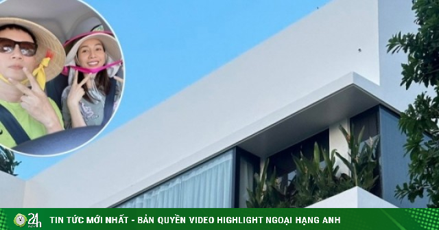 Ảnh sao 28/4: Vợ chồng Hoàng Bách đi mua cây trang trí biệt thự mới ven đô