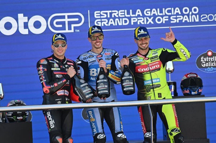 Podium Spanish GP 2026