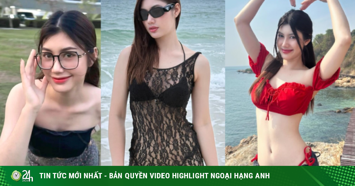 Mỹ nhân bóng chuyền đẹp như người mẫu, gây rạo rực với áo xuyên thấu bikini