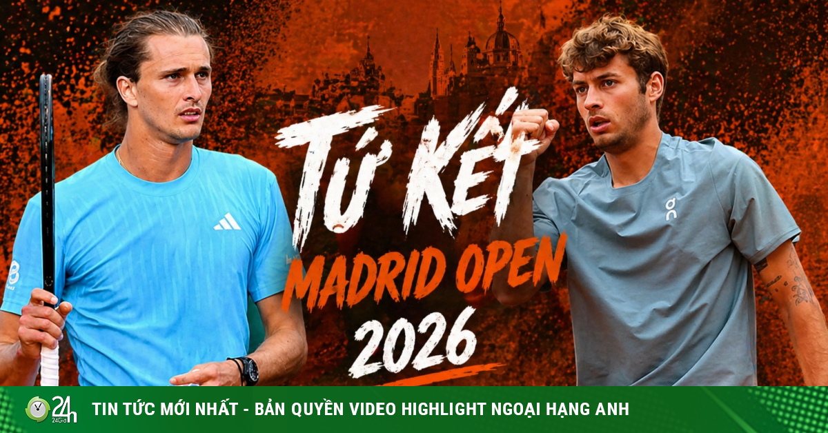 Tennis đỉnh cao Madrid Open: Zverev phục hận Cobolli, Ruud đối đầu ẩn số Blockx