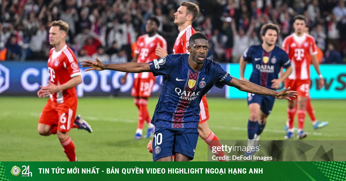 Đêm Paris huyền ảo ở Cúp C1: Đại tiệc bàn thắng, Dembele & "Maradona mới" nhảy múa
