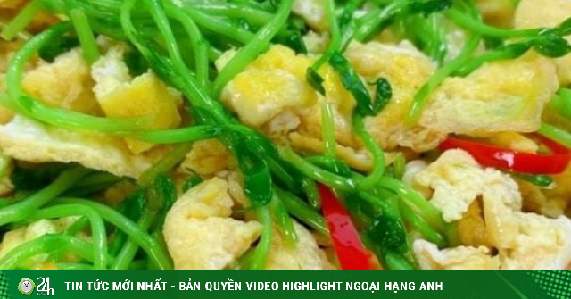 Loại rau nho nhỏ, tính mát như kem, giải nhiệt, dưỡng gan, cải thiện thị lực, xào nhanh thành món giòn ngọt, đưa cơm