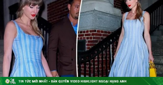 Taylor Swift được khen khi phối đầm hè giản dị với túi cao cấp
