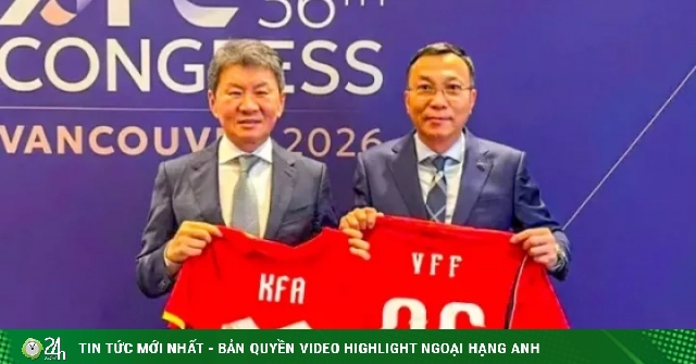 Tuyển Việt Nam có cơ hội giao hữu tuyển Hàn Quốc