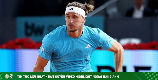 Kết quả tennis Mensik - Zverev: Sảy chân ở tie-break, kịch tính set 3 (Madrid Open)