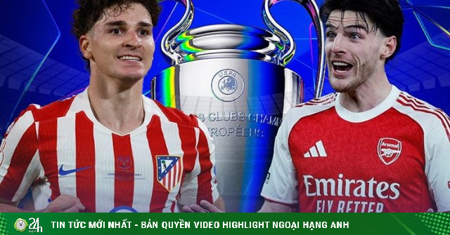 Trực tiếp bóng đá Atletico Madrid - Arsenal: "Pháo thủ" gặp "pháo hạng nặng" (Cúp C1)