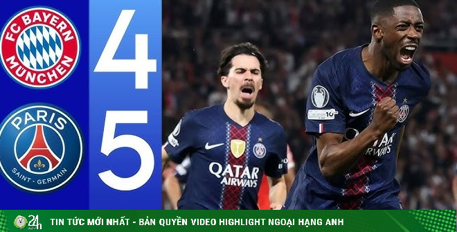 PSG đấu Bayern 9 bàn hay nhất lịch sử bán kết Cúp C1, đếm kỳ tích mỏi tay