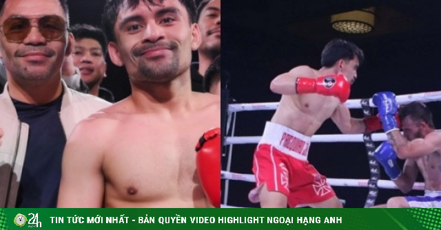 Bị chê bai, con trai huyền thoại Pacquiao tung mưa đòn hạ gục cựu võ sĩ MMA