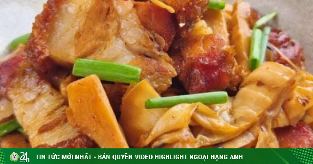 Loại rau toàn xơ là xơ, hỗ trợ tiêu hoá, đừng xào hay nấu, đem kho với heo quay thành món ngon hao cơm