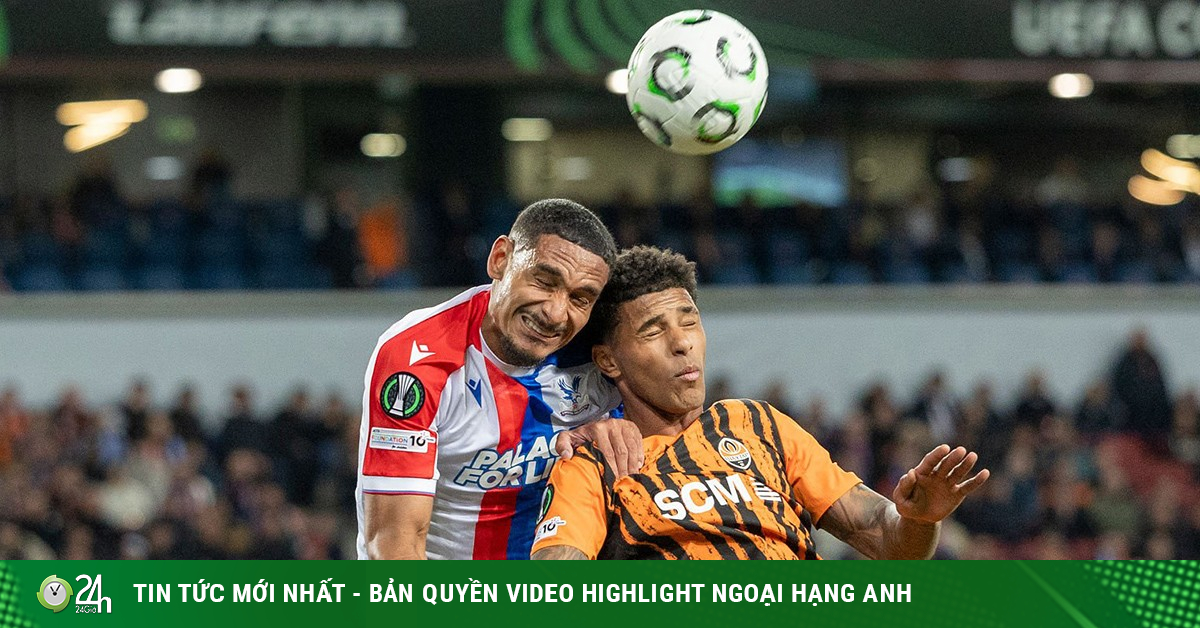 Video bóng đá Shakhtar Donetsk - Crystal Palace: Choáng váng giây 21 (Conference League)