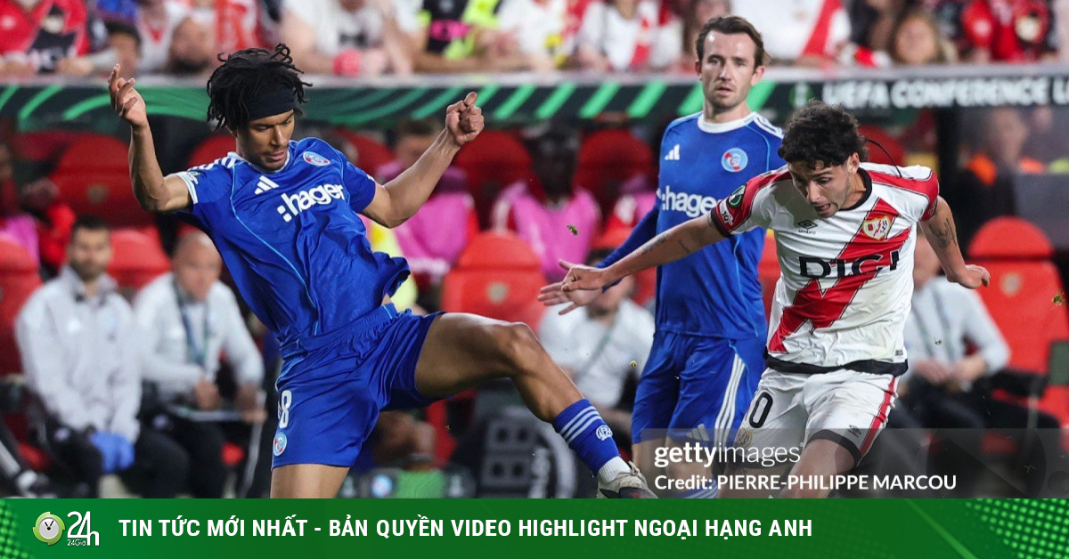 Video bóng đá Rayo Vallecano - Strasbourg: Không chiến ấn tượng (Conference League)