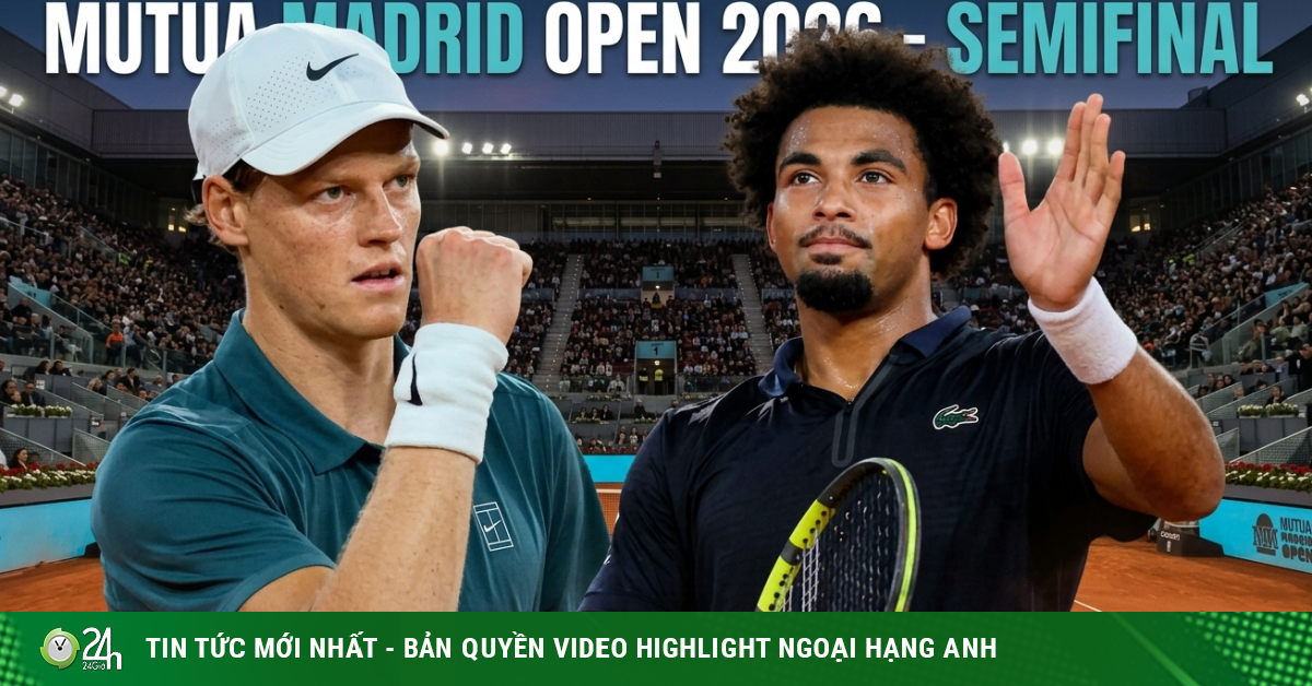 Tennis đỉnh cao Madrid Open: Sinner đấu "cơn lốc" Fils, Zverev gặp "kẻ phá bĩnh" Blockx